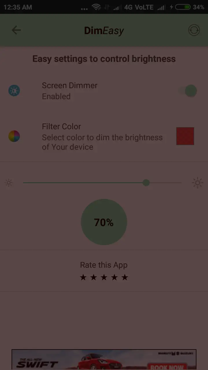 Dim Easy screenshot