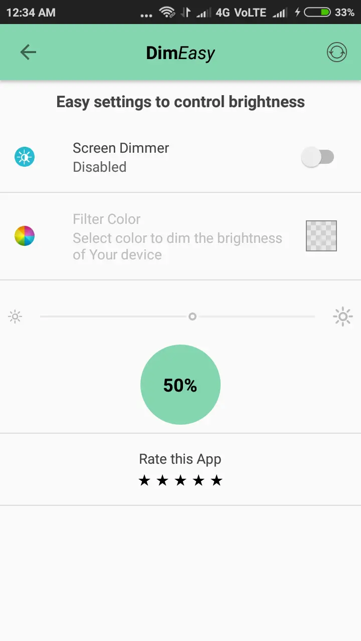 Dim Easy screenshot