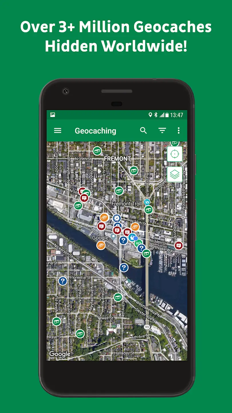 Geocaching screenshot