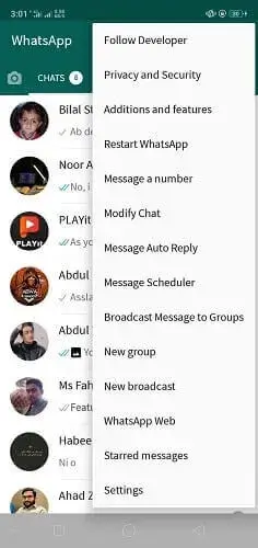 AGWhatsApp screenshot