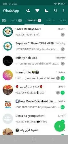 AGWhatsApp screenshot
