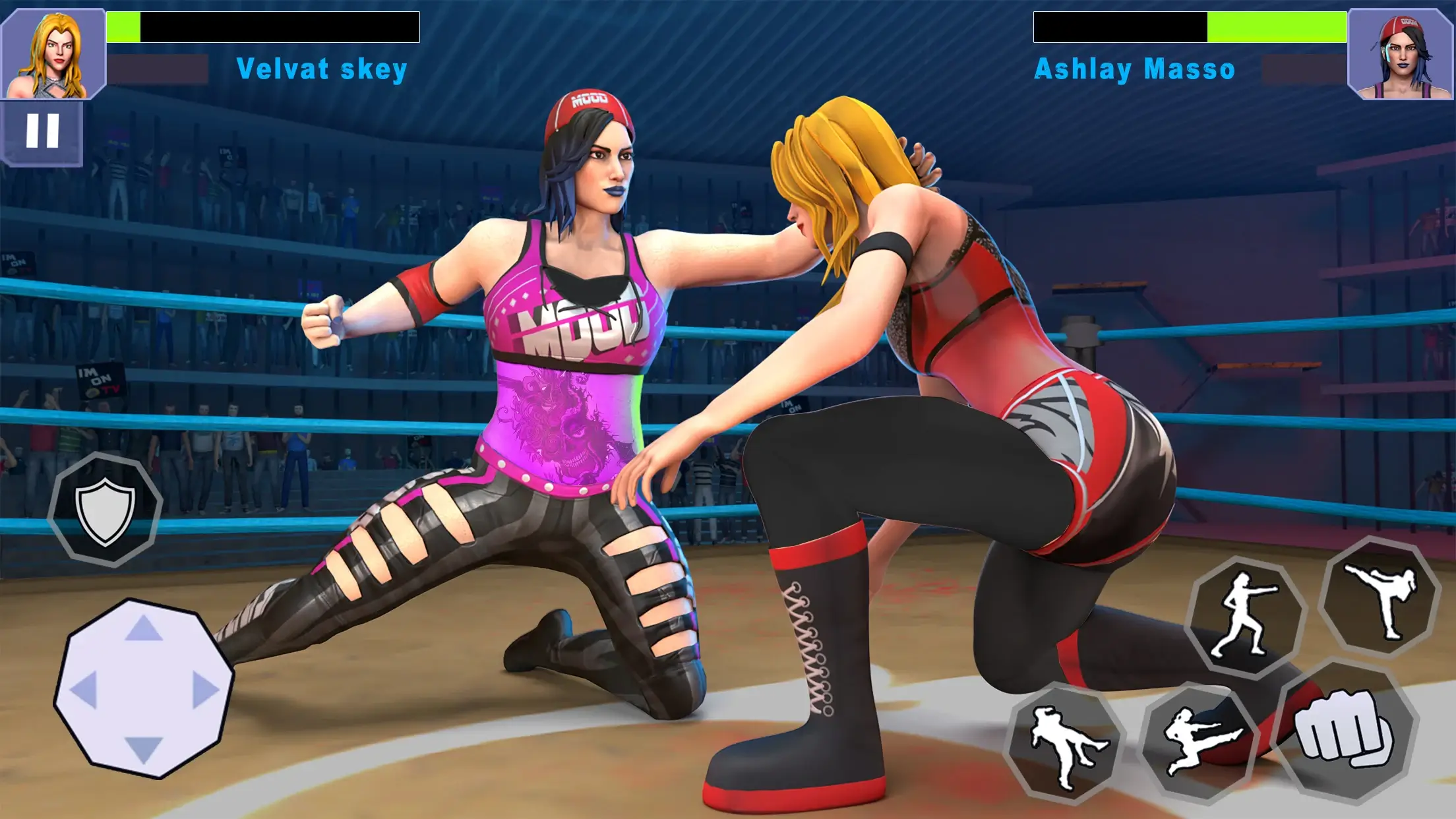 Bad Girls Wrestling Rumble screenshot