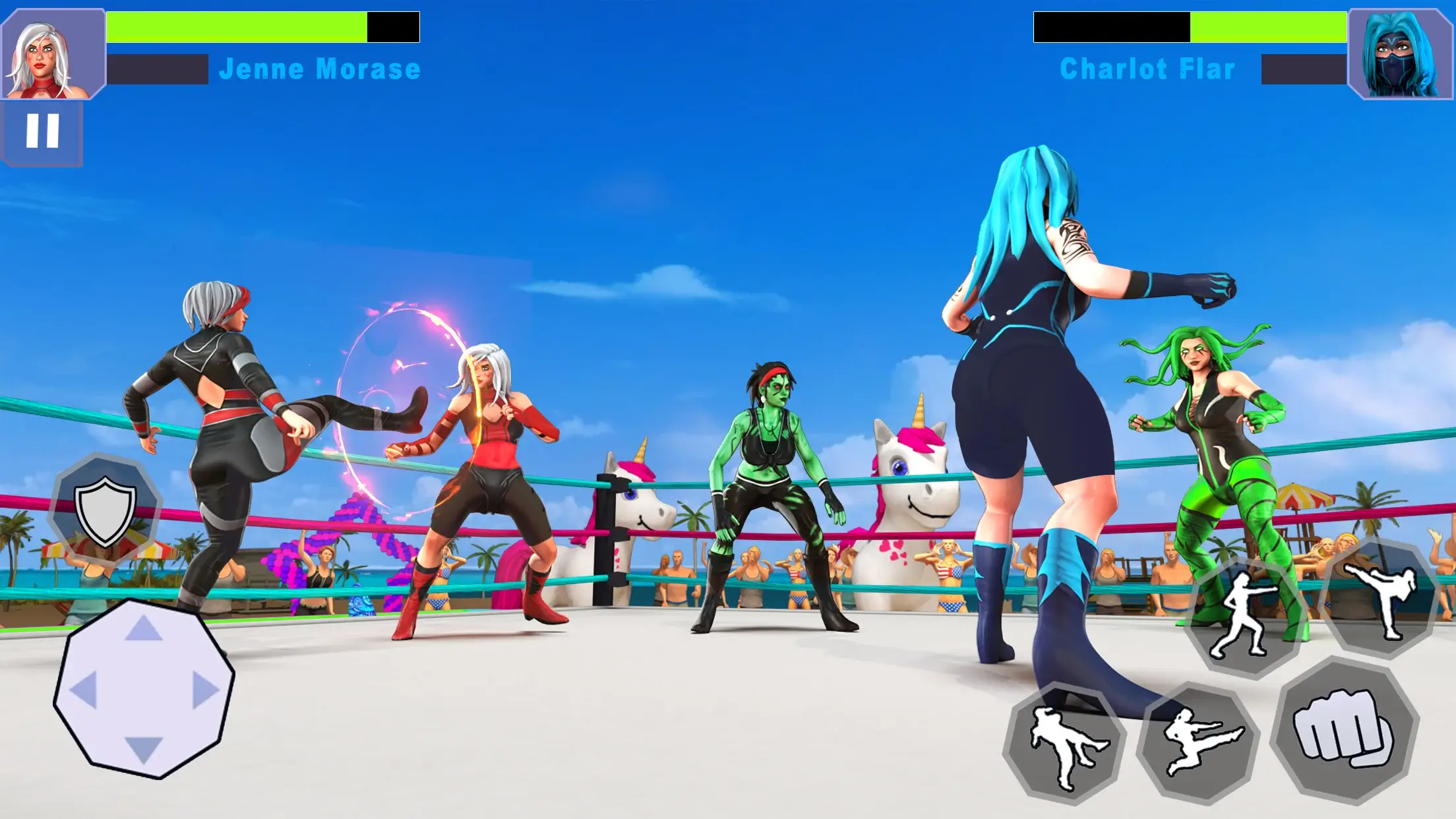 Bad Girls Wrestling Rumble screenshot