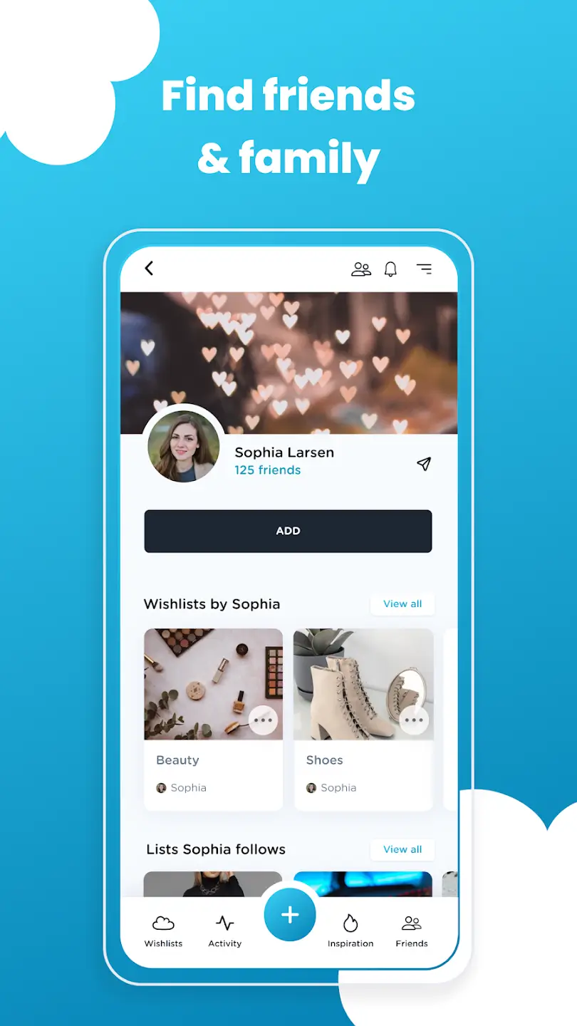 GoWish screenshot
