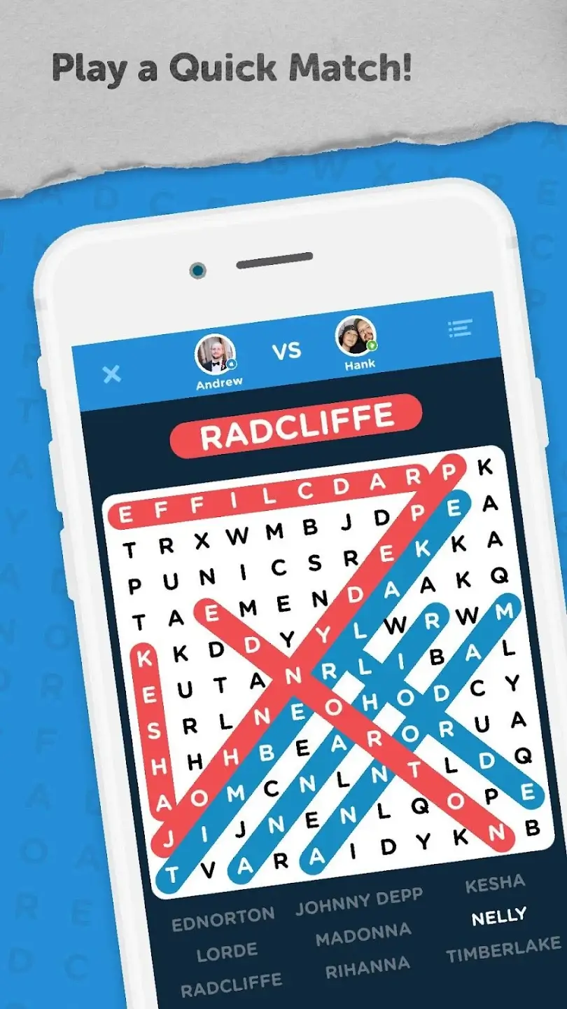 Infinite Word Search Puzzles screenshot