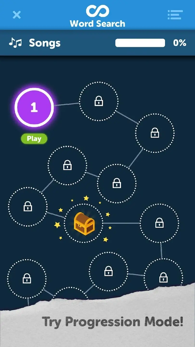 Infinite Word Search Puzzles screenshot