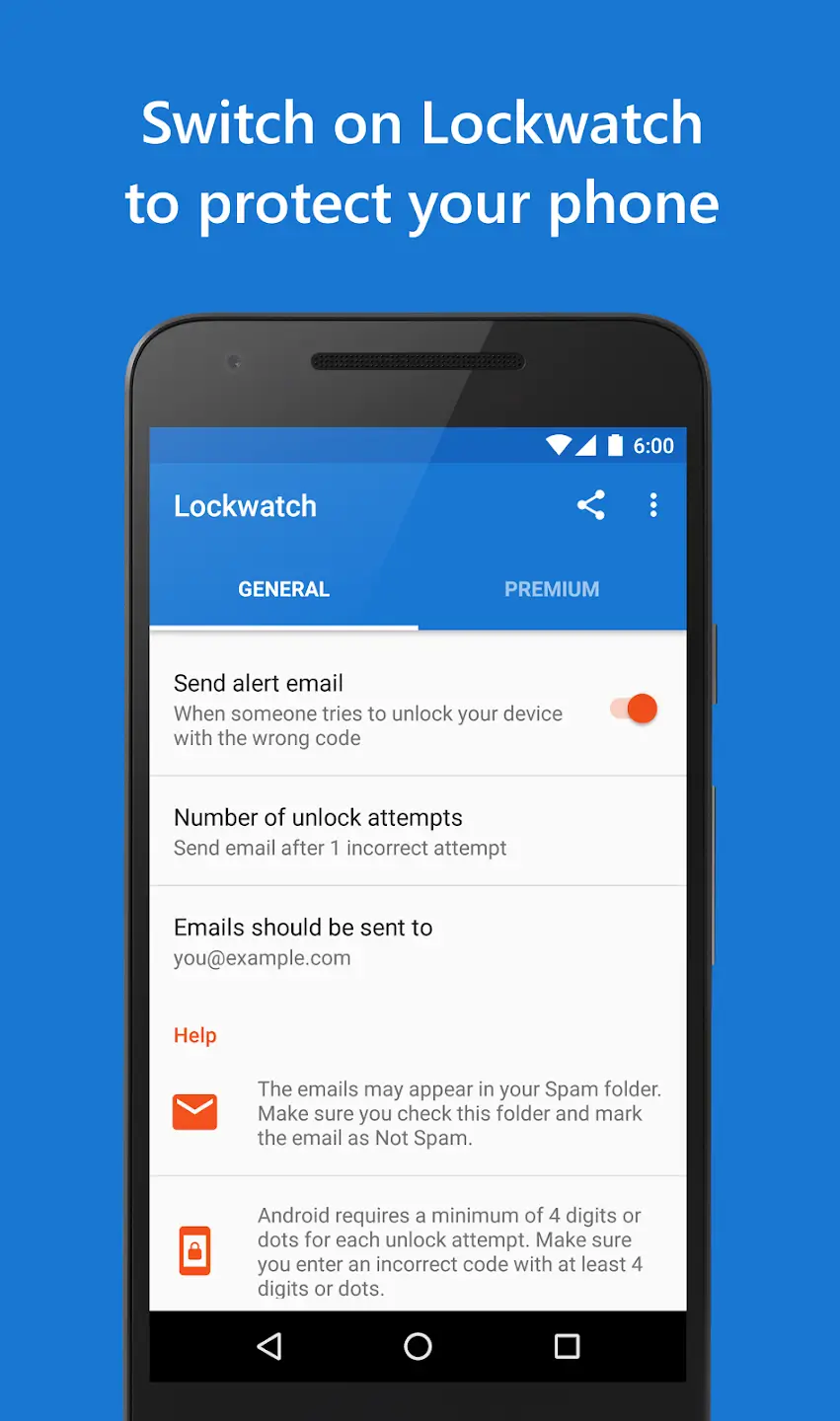 Lockwatch screenshot