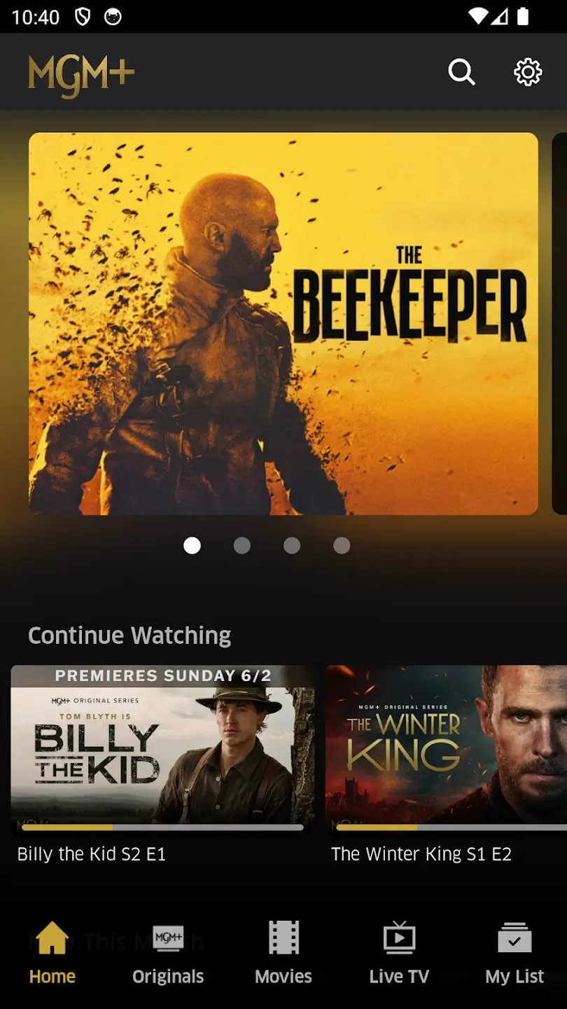 MGM+ screenshot