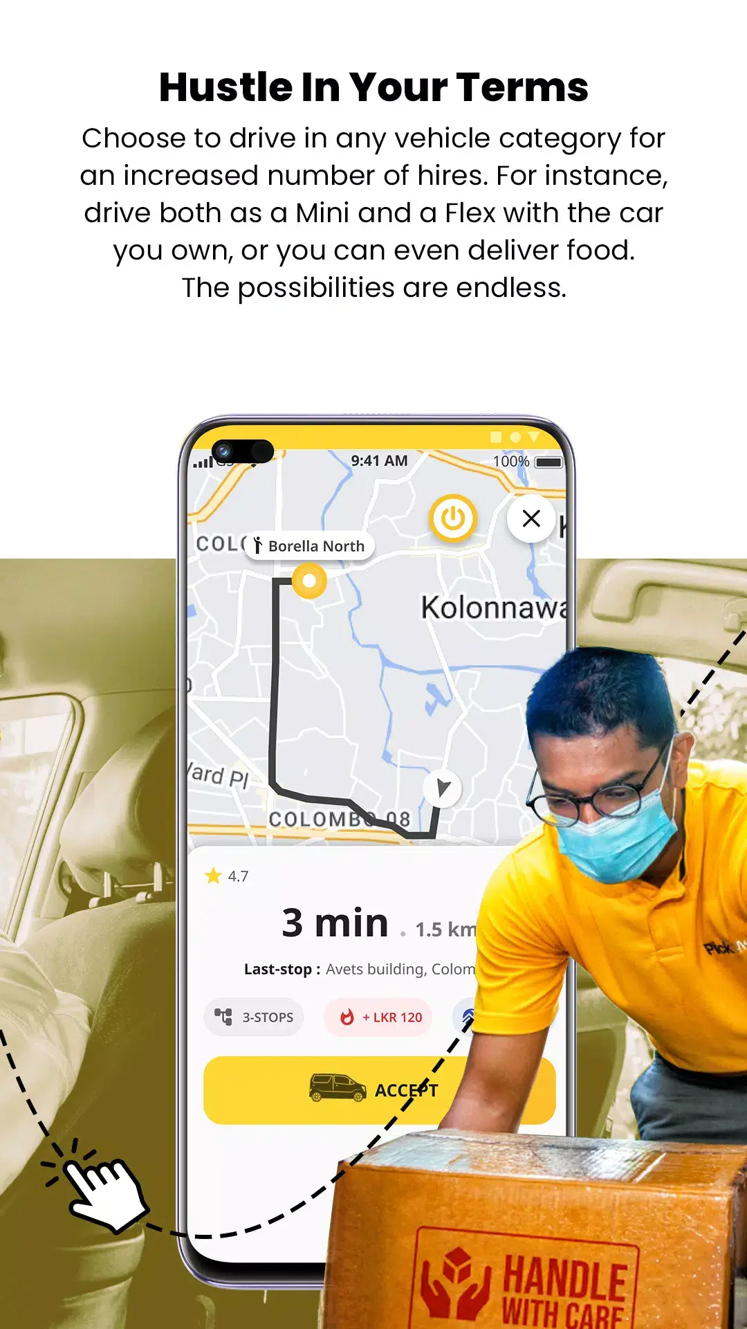 PickMe Driver screenshot