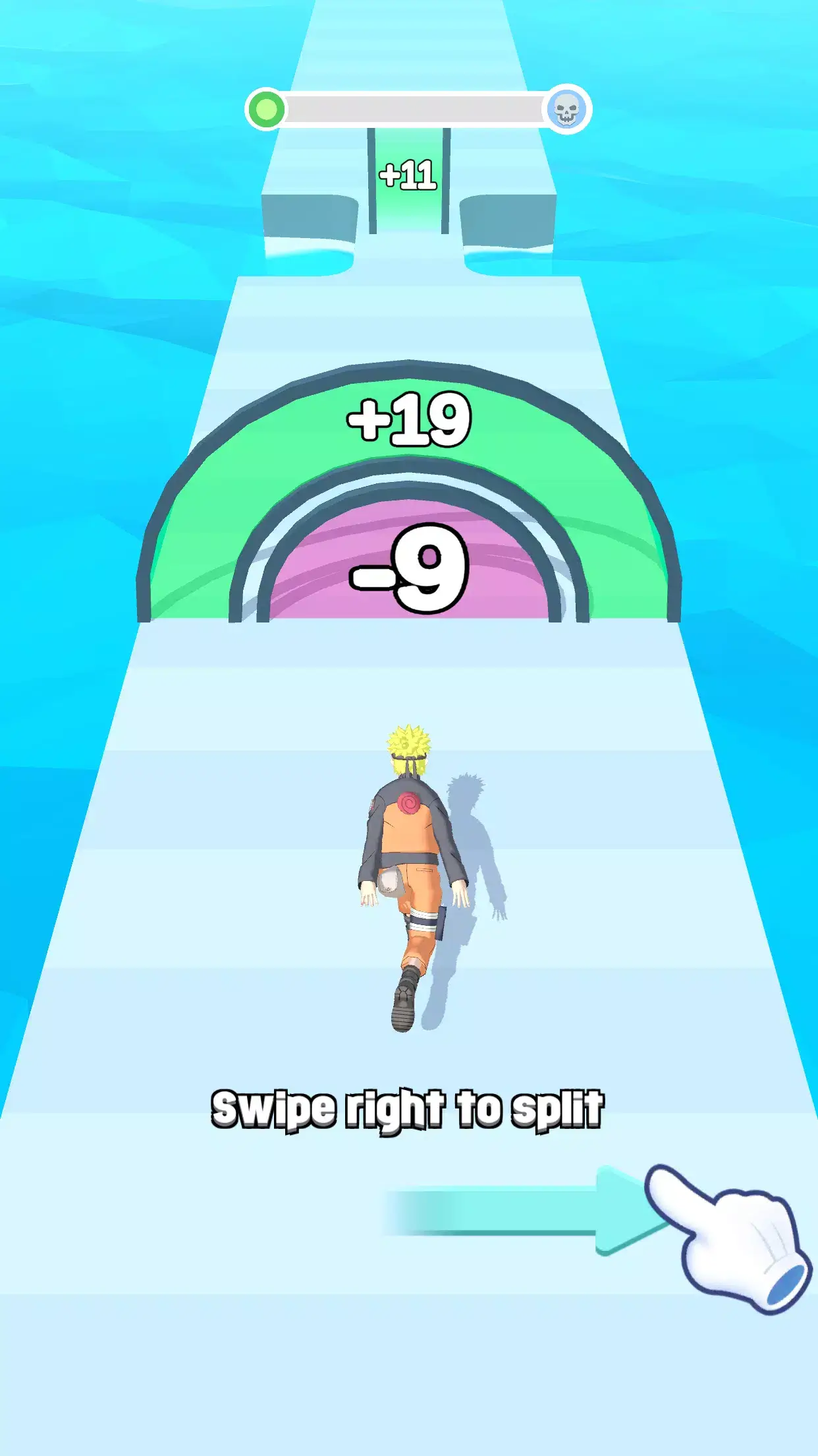Split Crowd Run screenshot