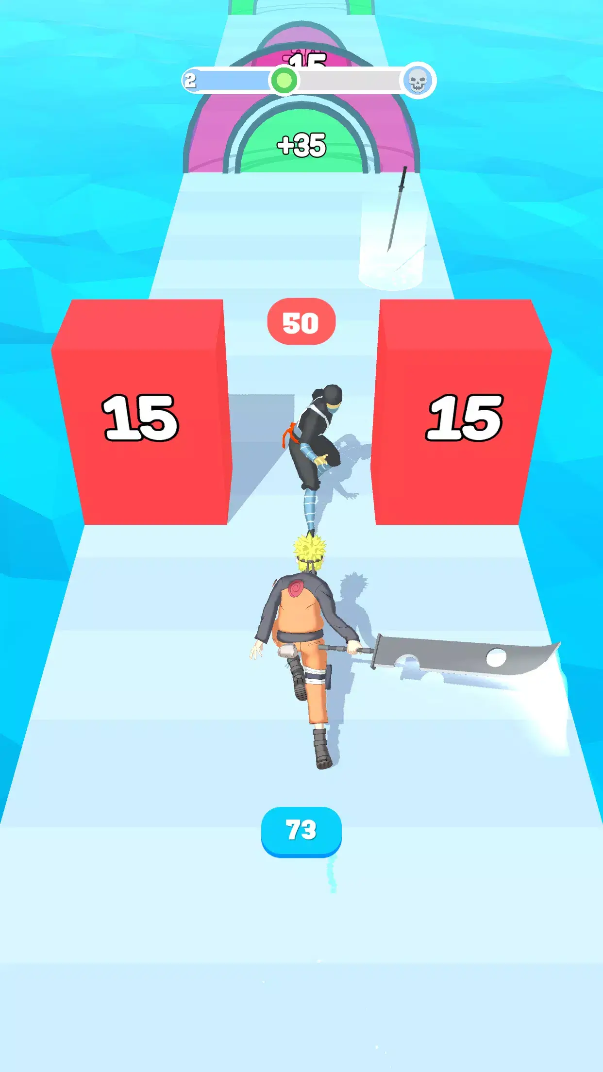 Split Crowd Run screenshot