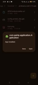 Creatures of the Deep apk installed
