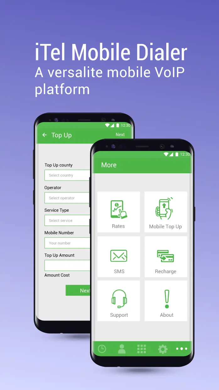 iTel Mobile Diale­r screenshot