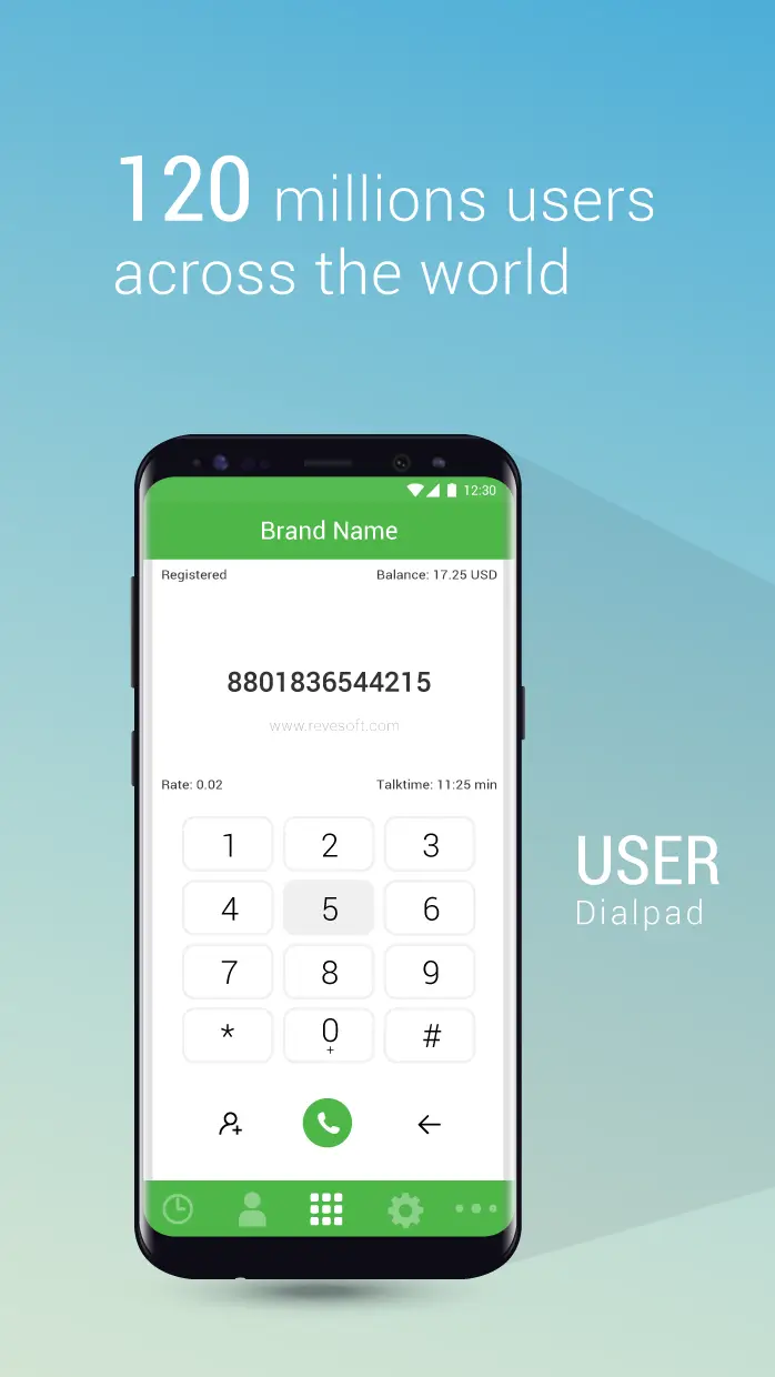 iTel Mobile Diale­r screenshot