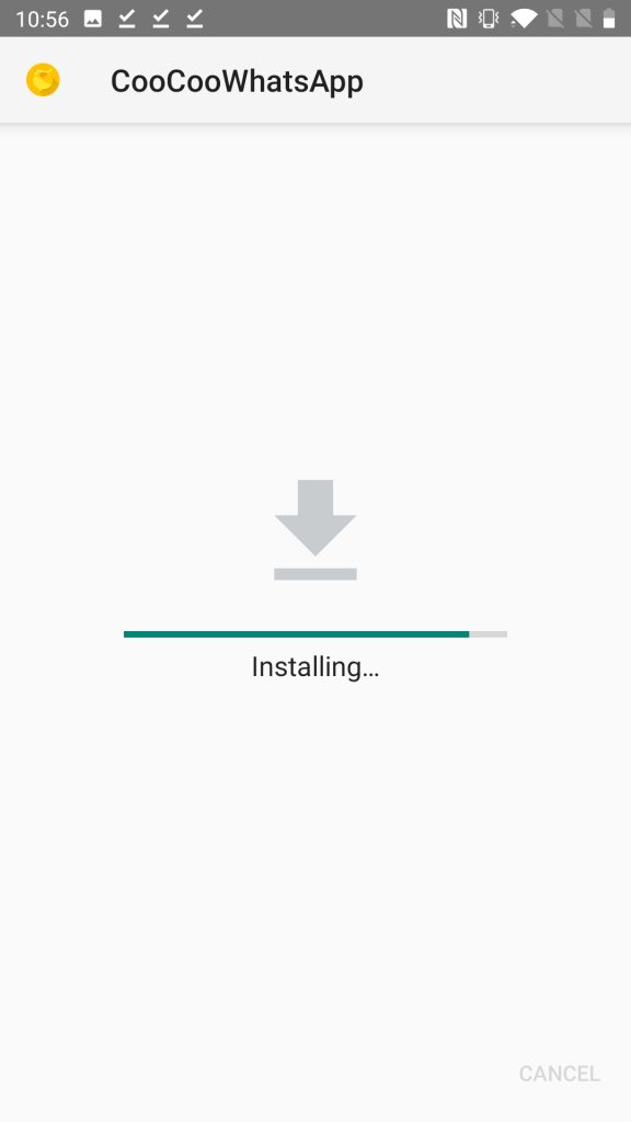 CoocooWhatsApp Installing