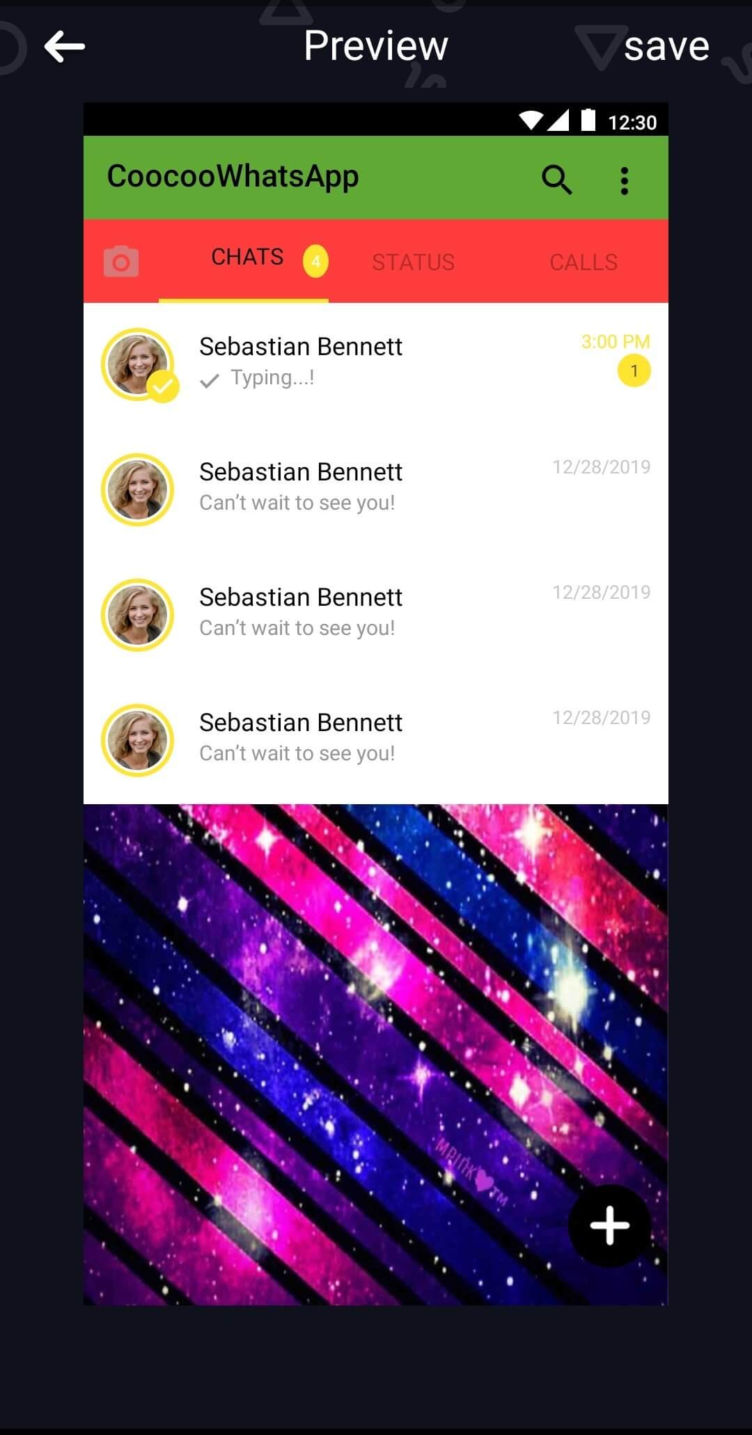 CoocooWhatsApp screenshot