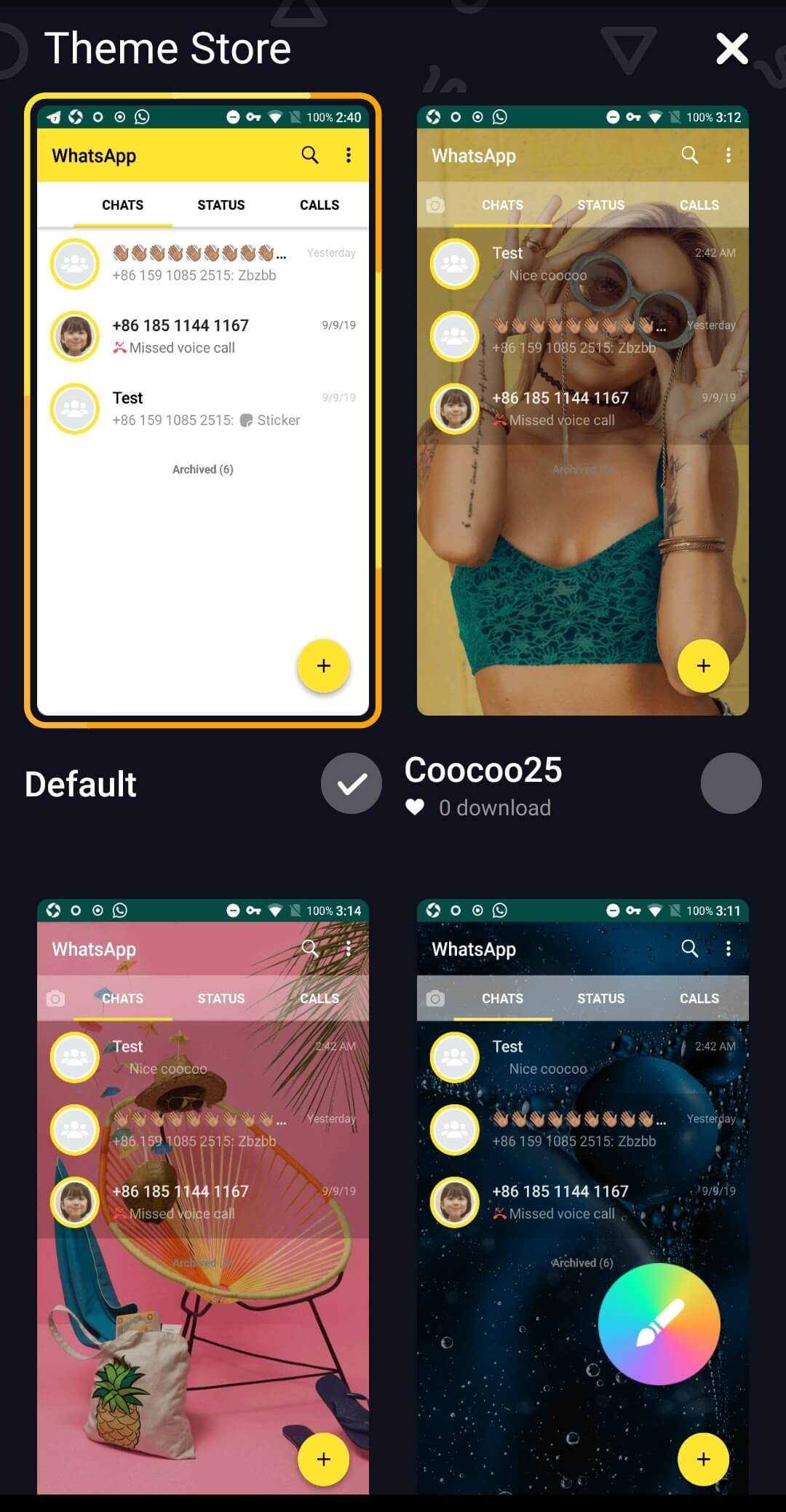 CoocooWhatsApp screenshot