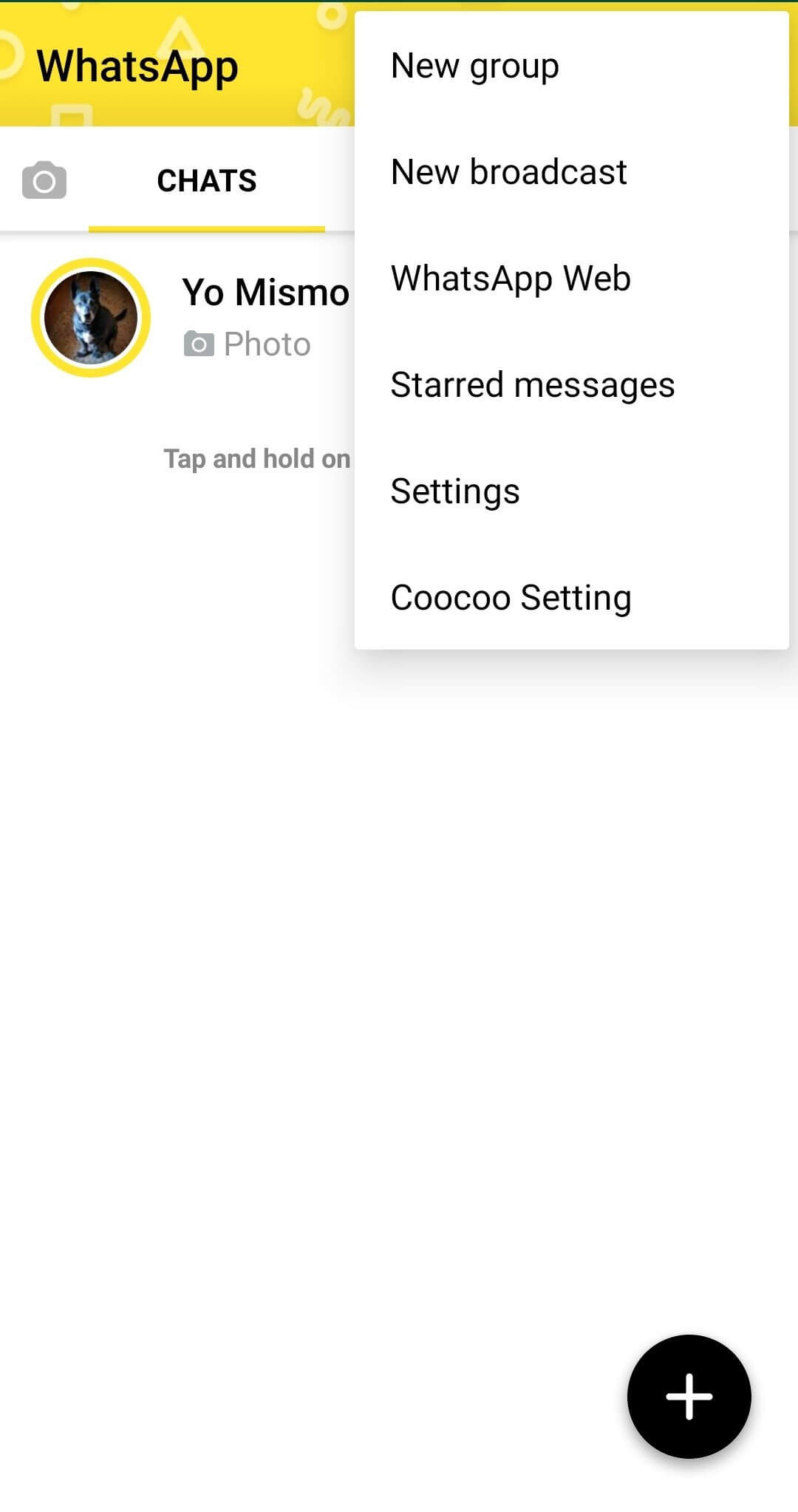 CoocooWhatsApp screenshot
