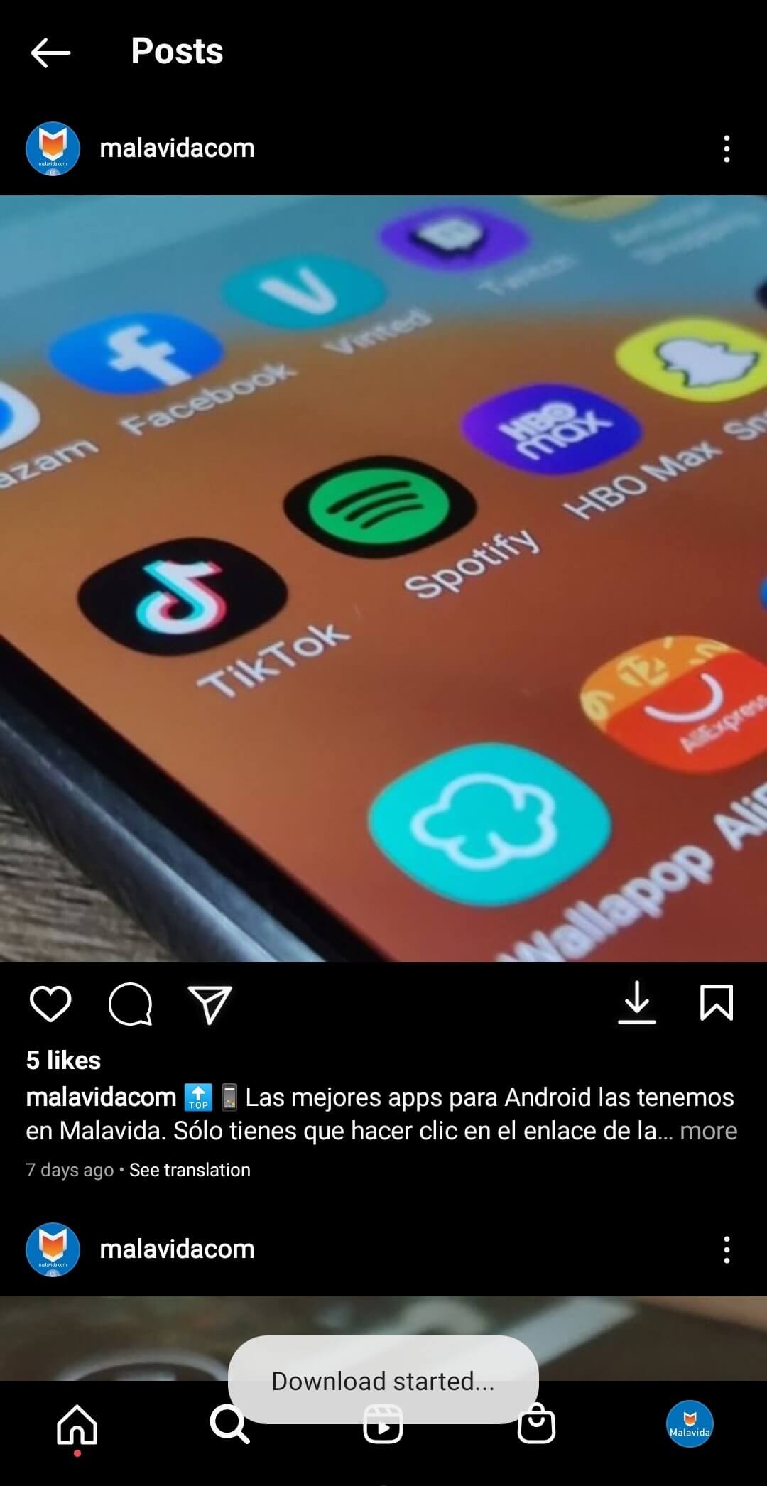 Insta Thunder screenshot