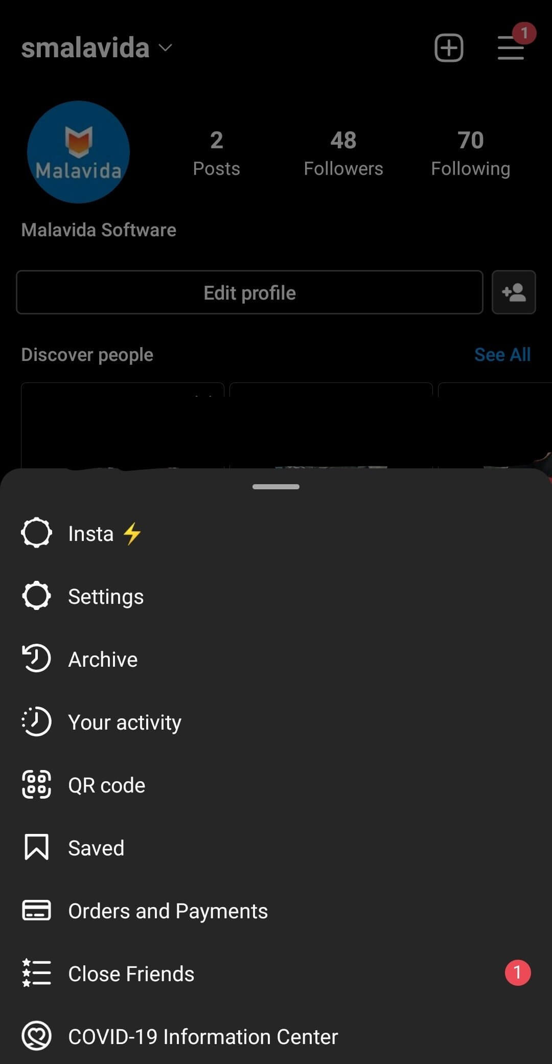 Insta Thunder screenshot