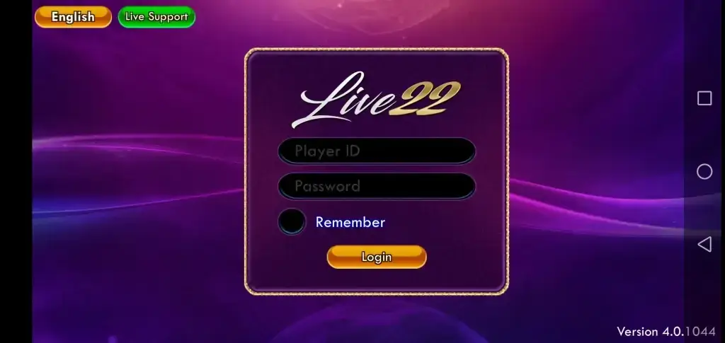 Live22 screenshot