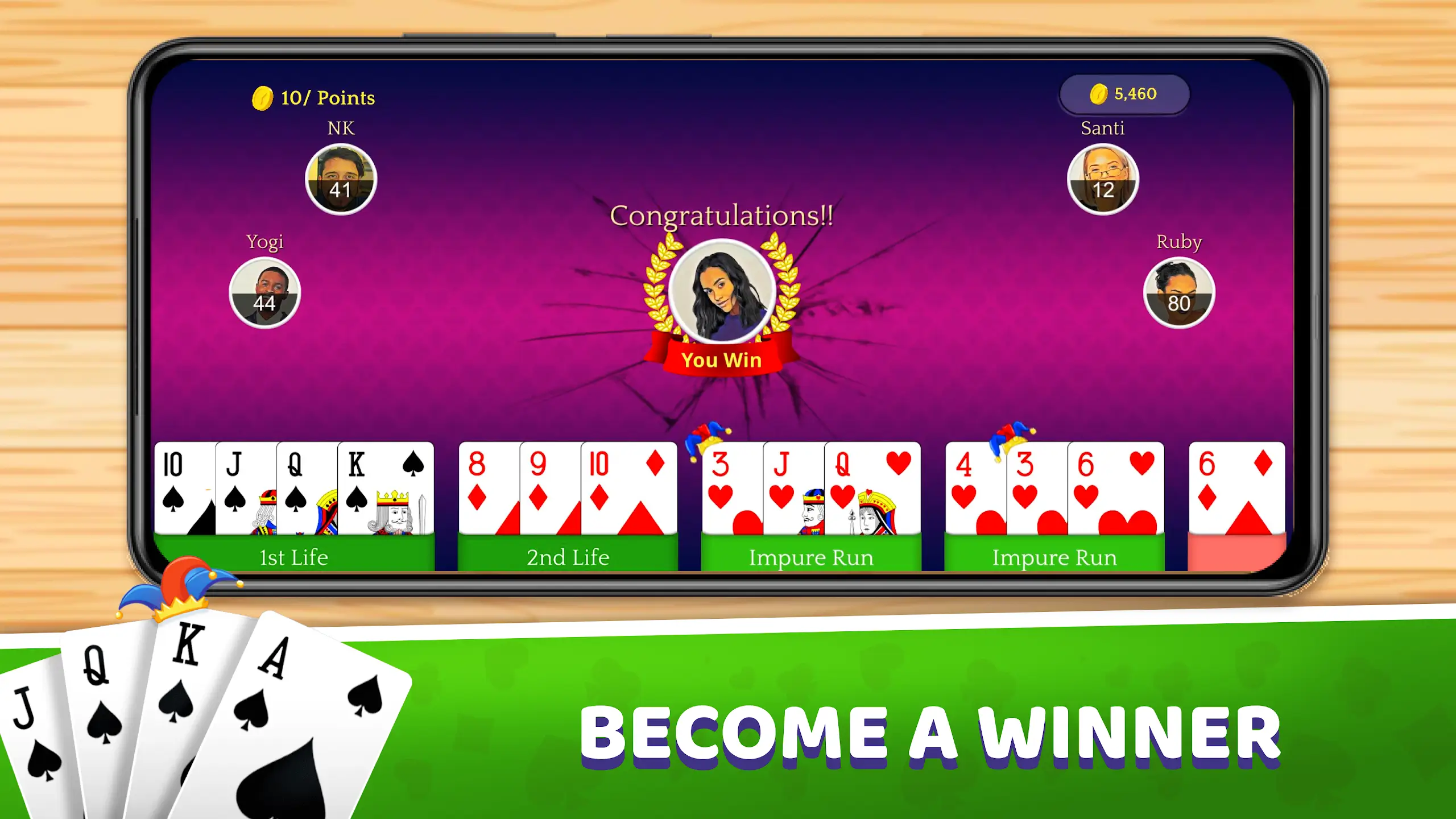 Rummy 51 Bonus screenshot