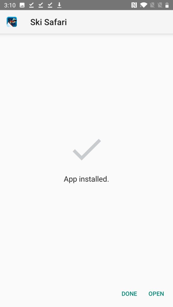 Ski Safari Installed