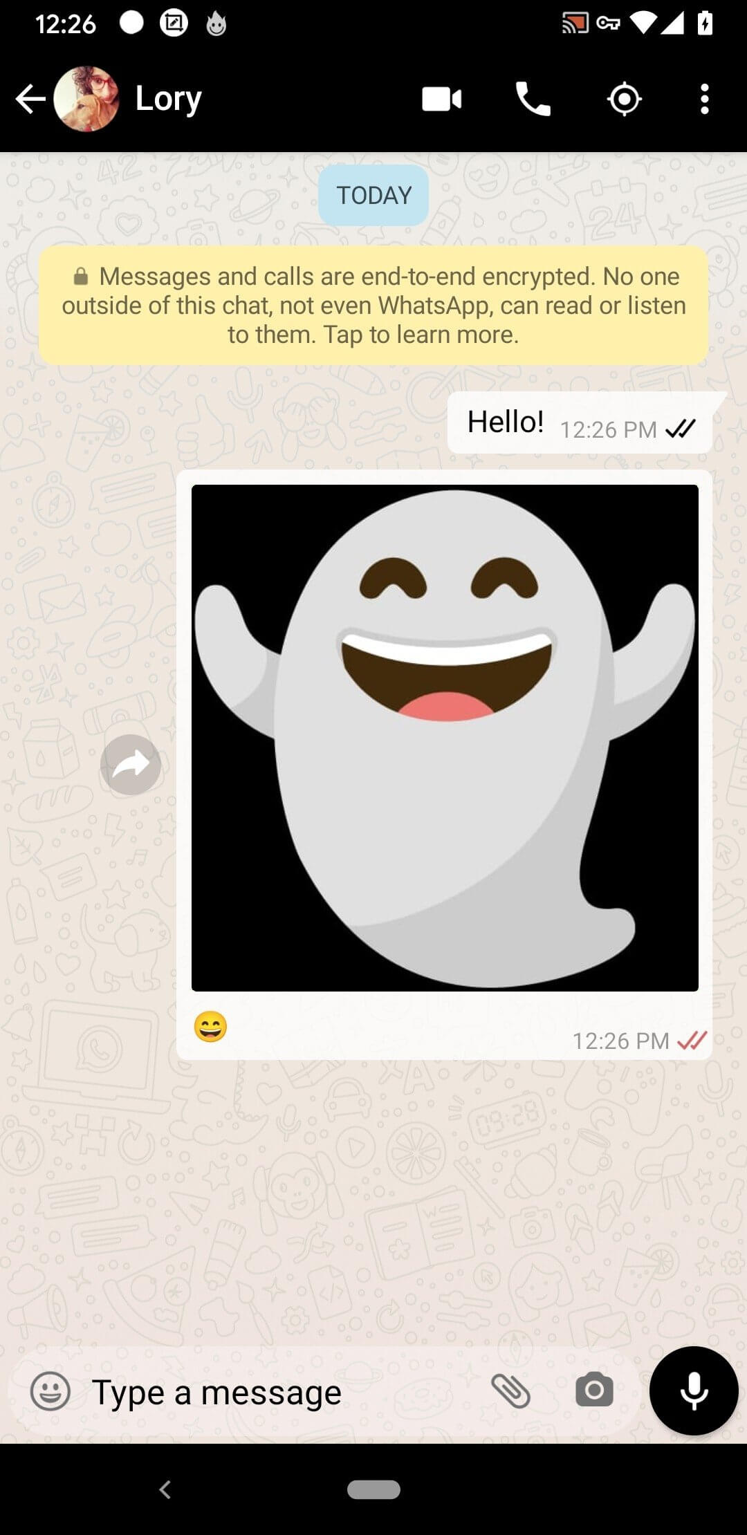 Soula WhatsApp screenshot