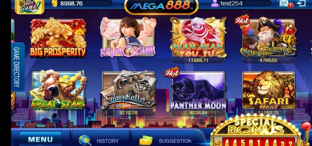 Mega888 screenshot