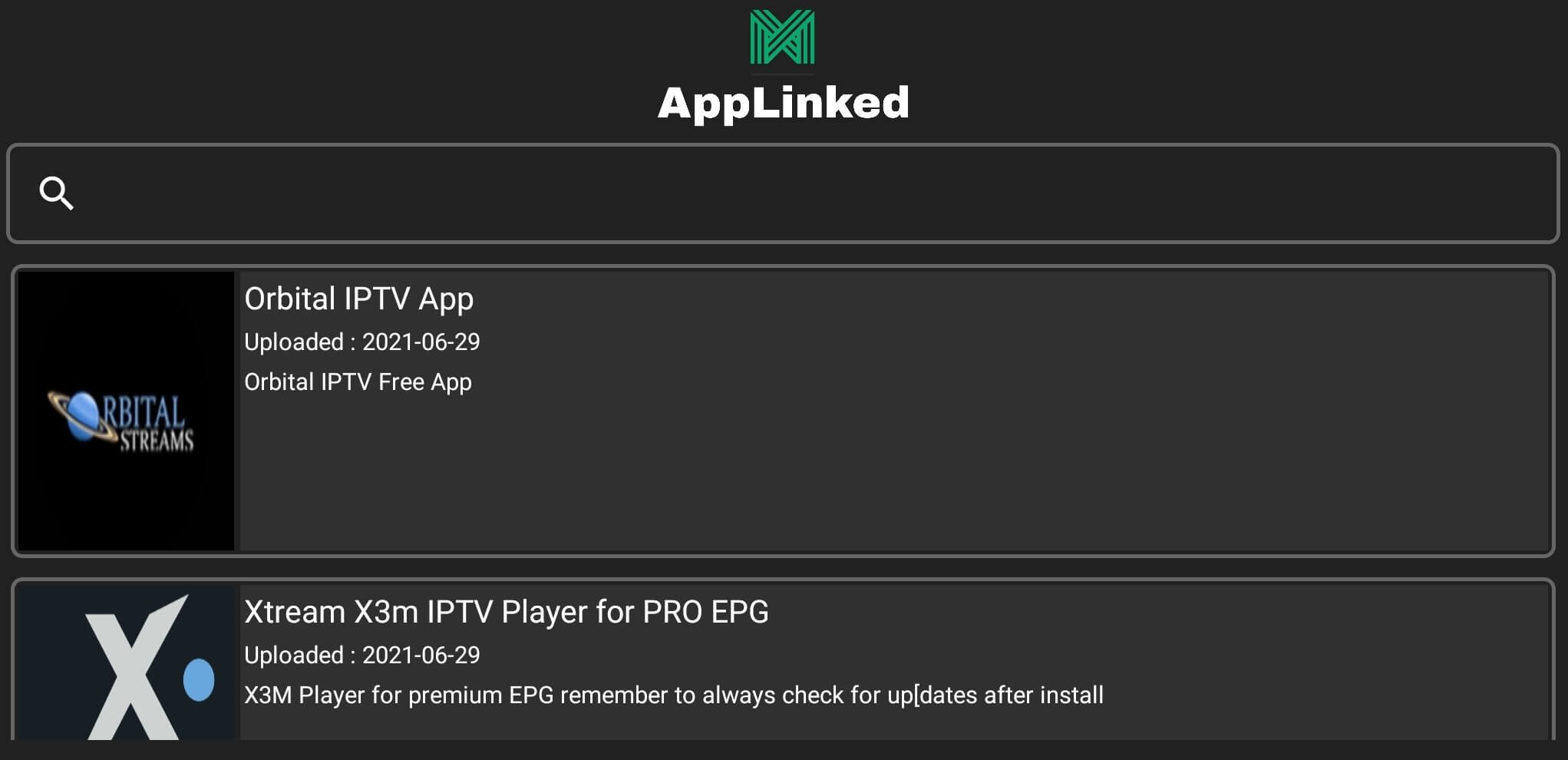 AppLinked screenshot