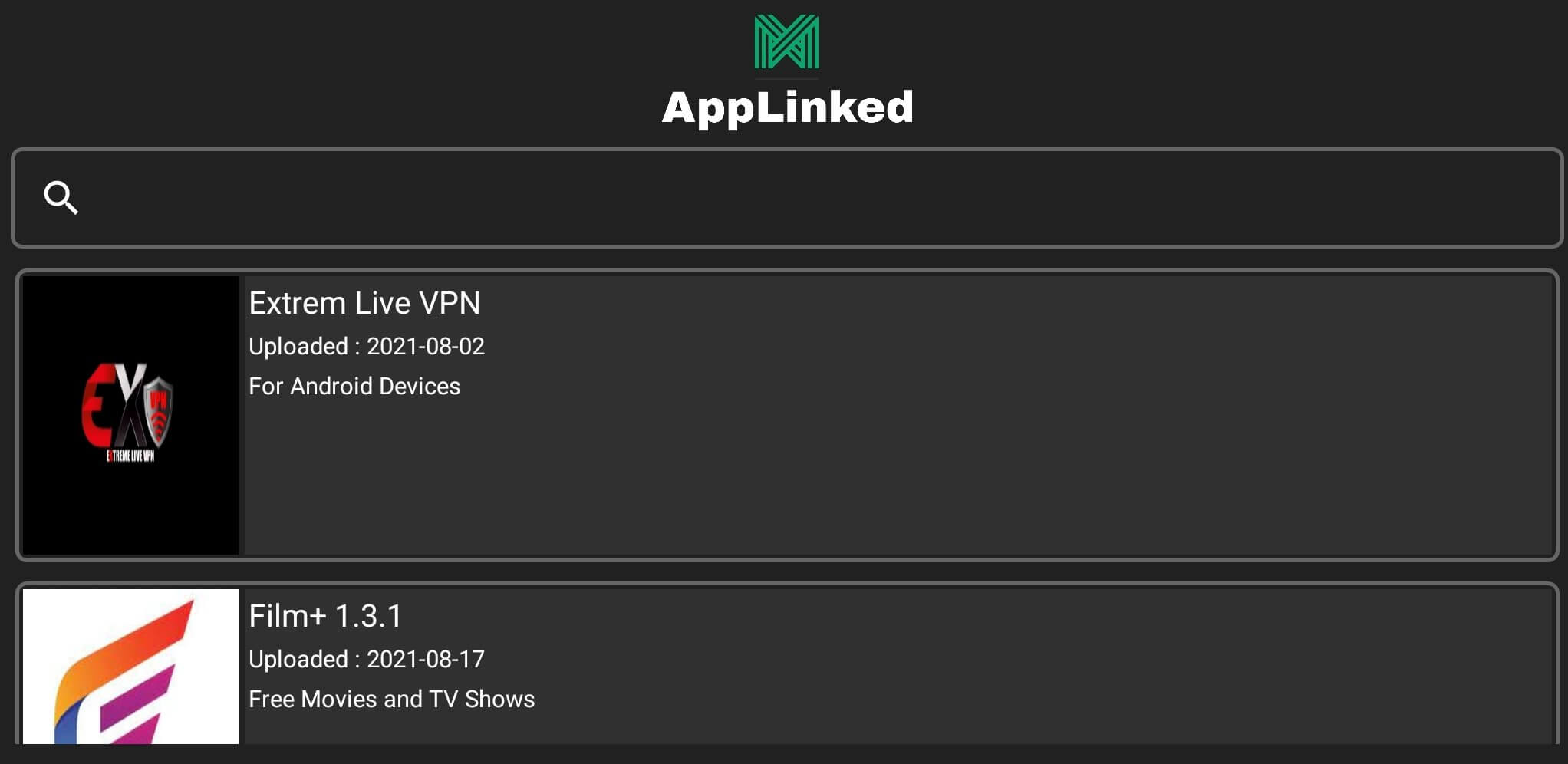 AppLinked screenshot