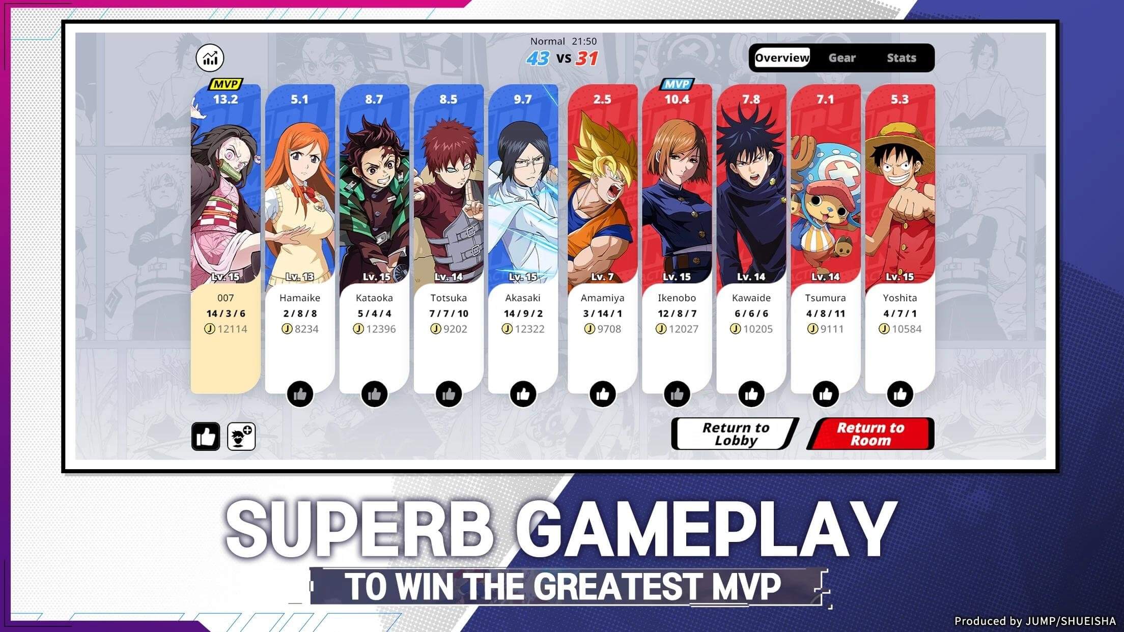 JUMP: Stars Assemble screenshot