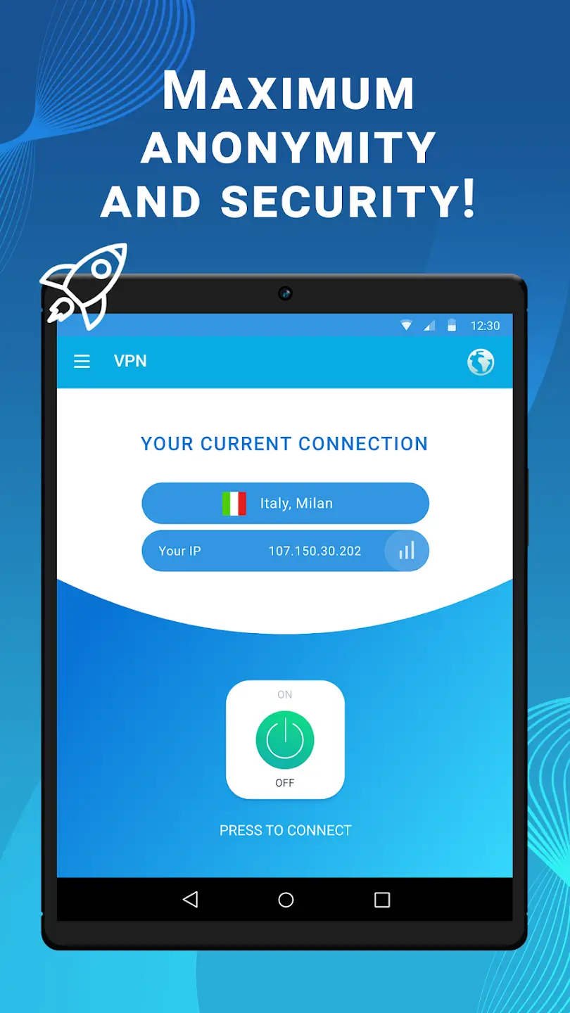 Stolitomson VPN screenshot