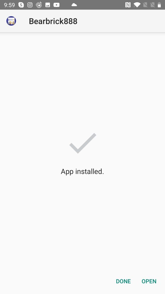 Bearbrick888 installed