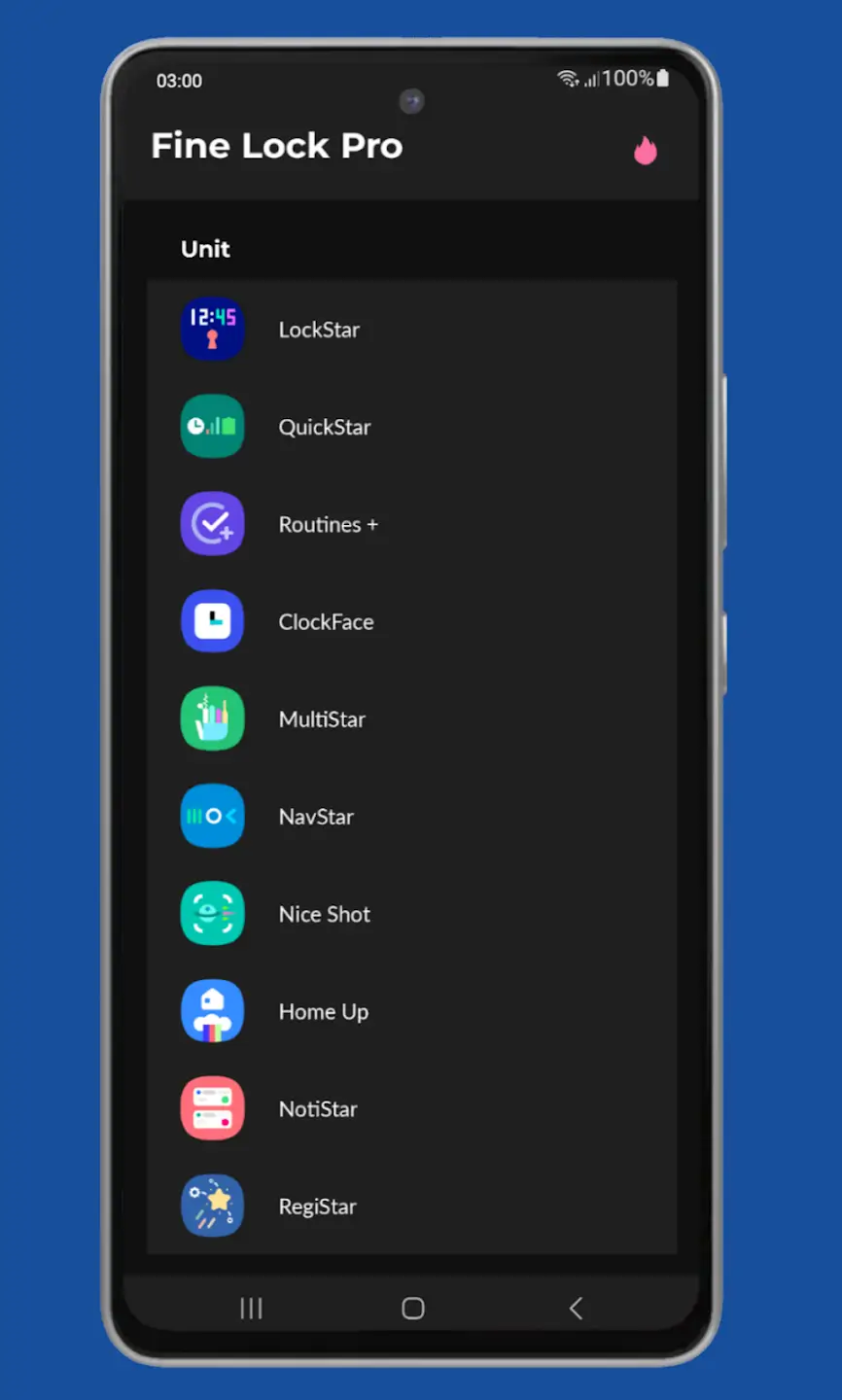 Fine Lock screenshot