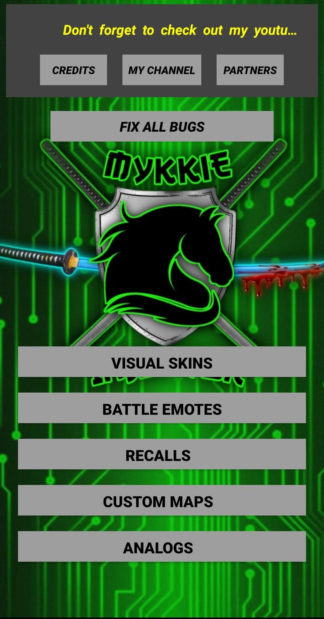 Mykkie Skin Injector screenshot