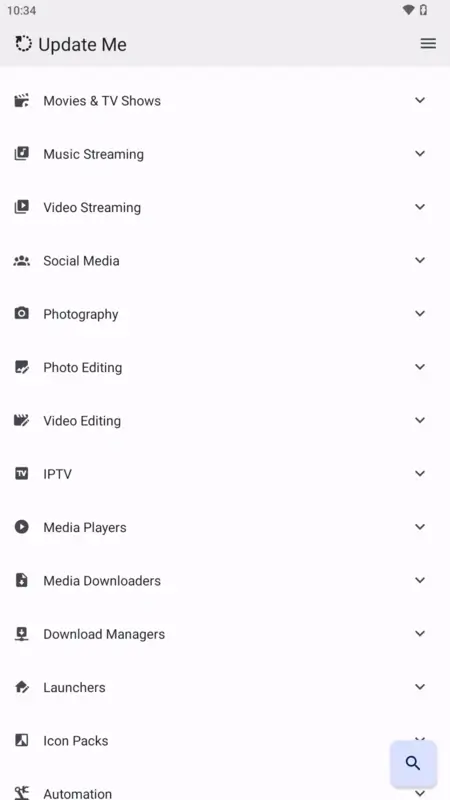 Update Me screenshot