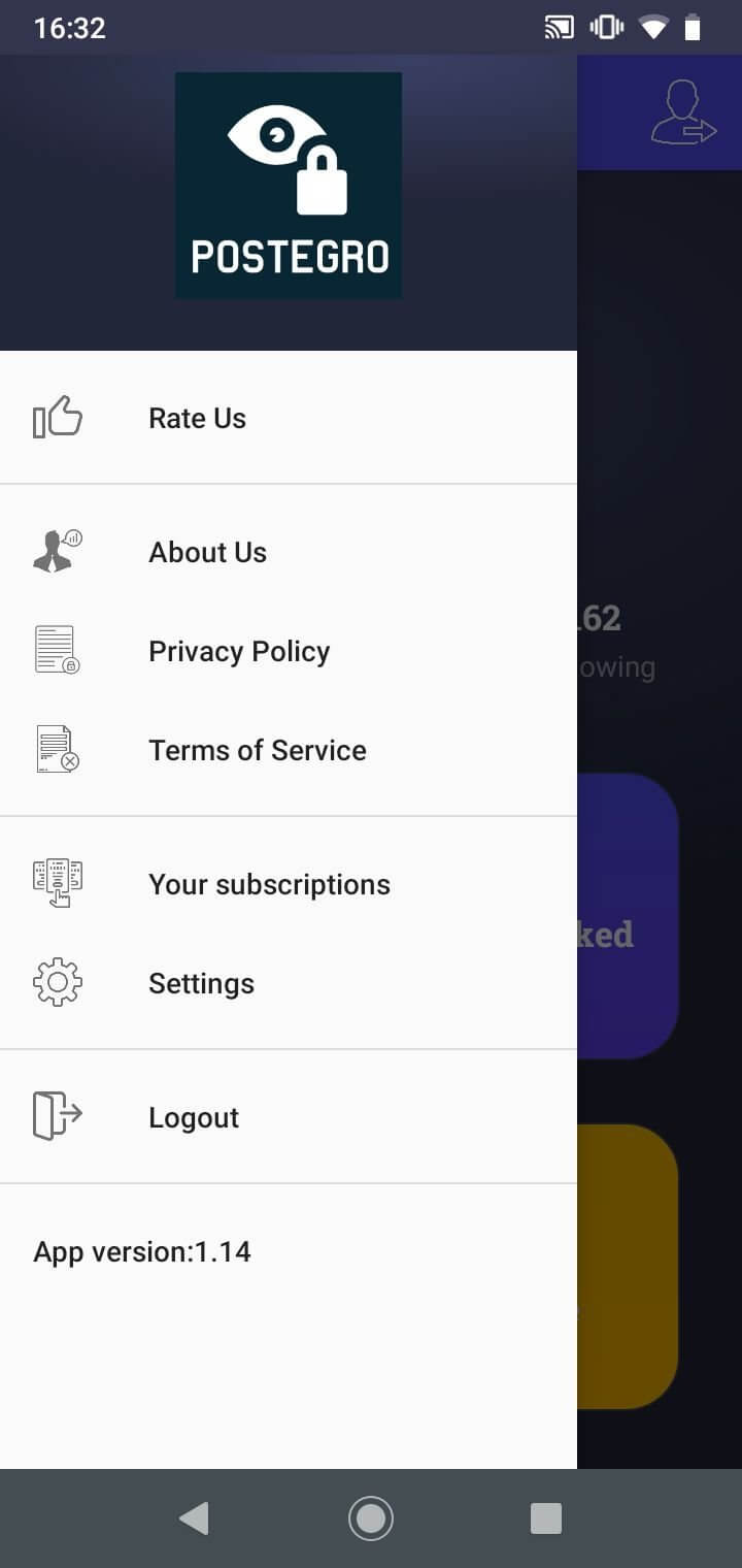 Postegro Plus screenshot