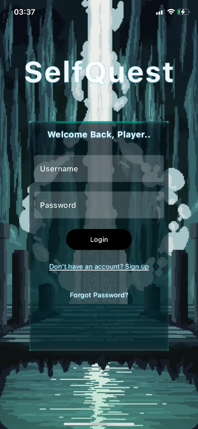 SelfQuest screenshot