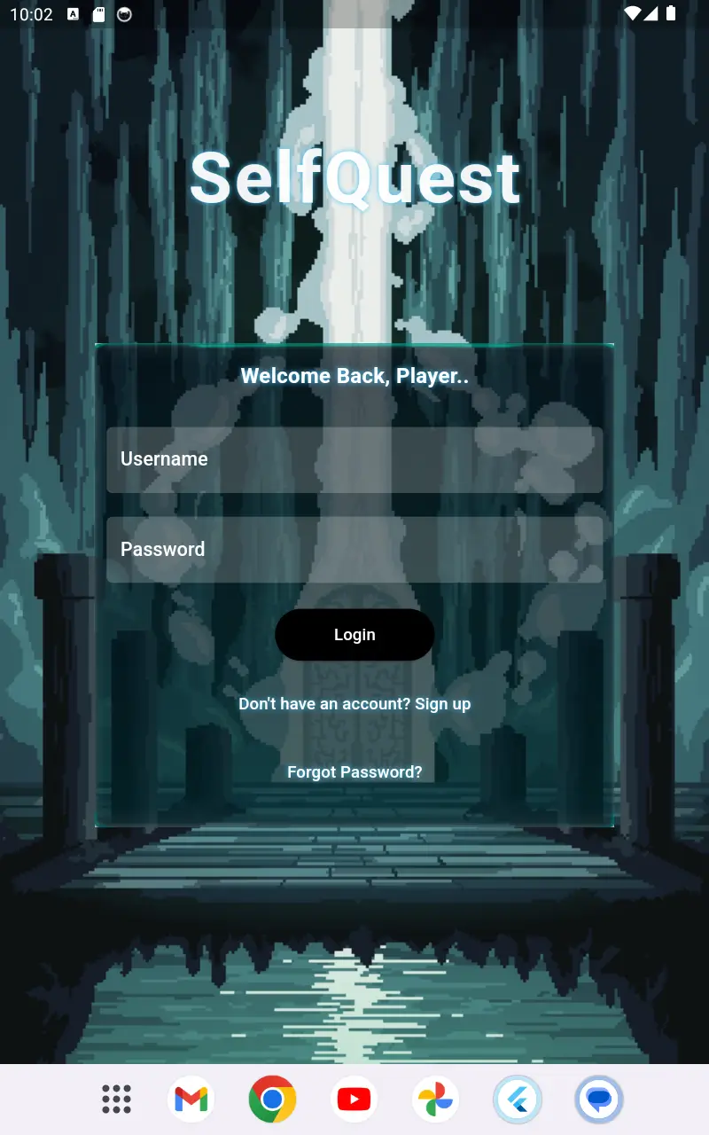 SelfQuest screenshot