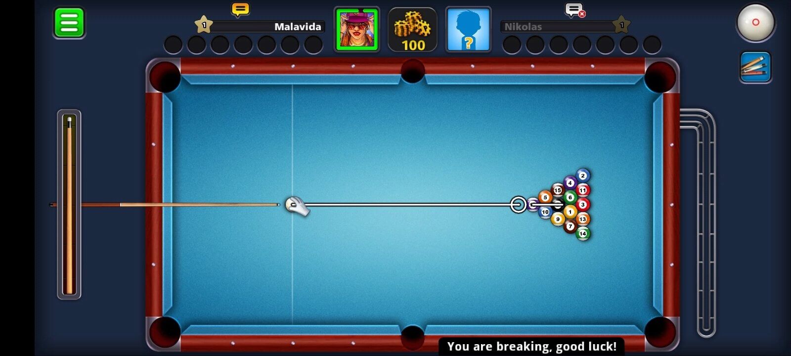 Snake 8 Ball Pool screenshot