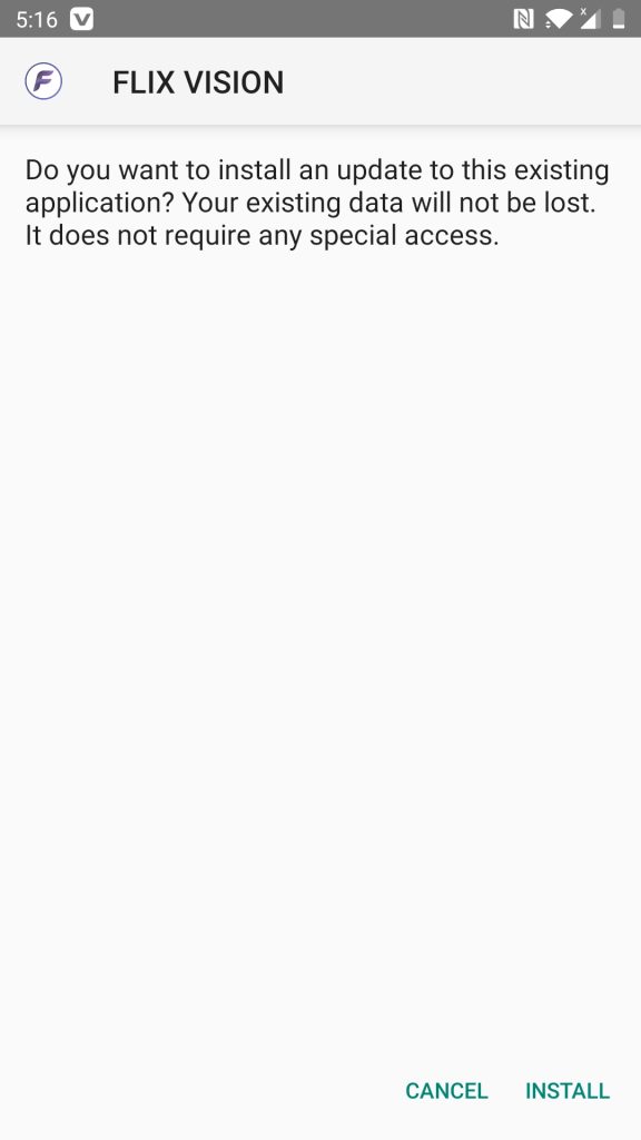 install Flix Vision APK