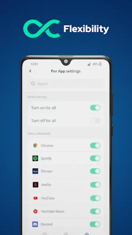 Octohide VPN screenshot