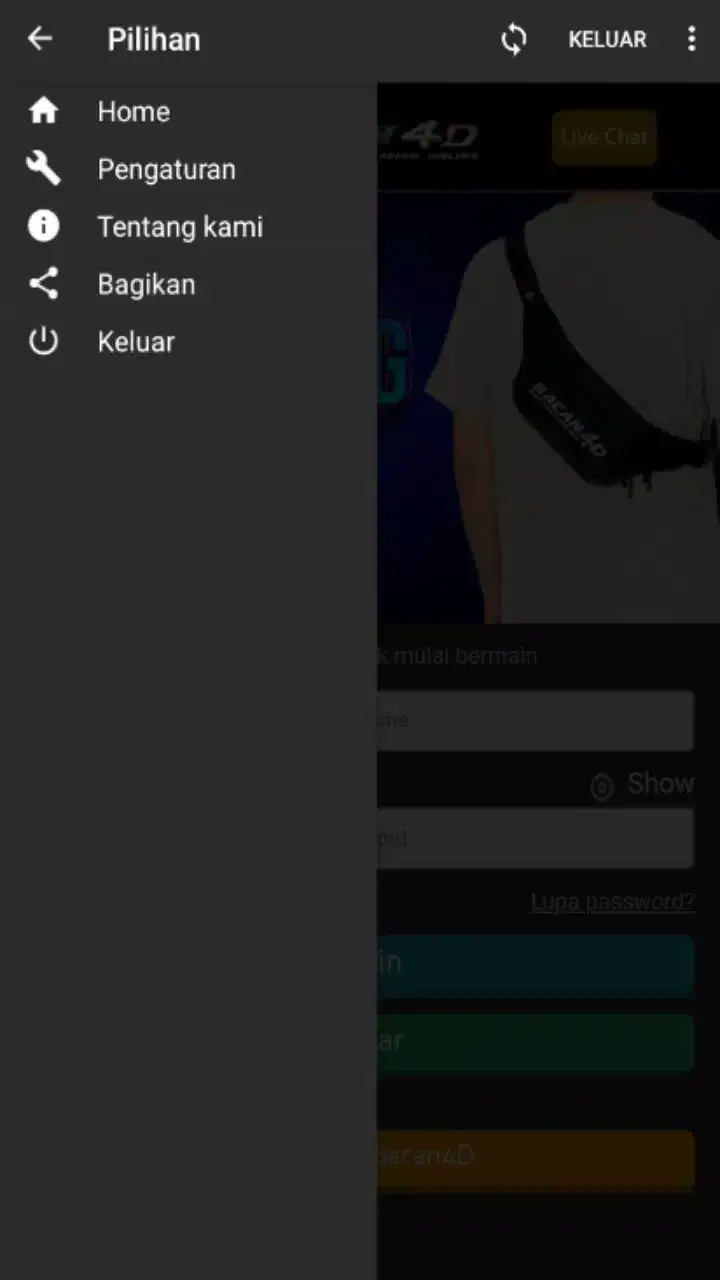 Bacan4D screenshot