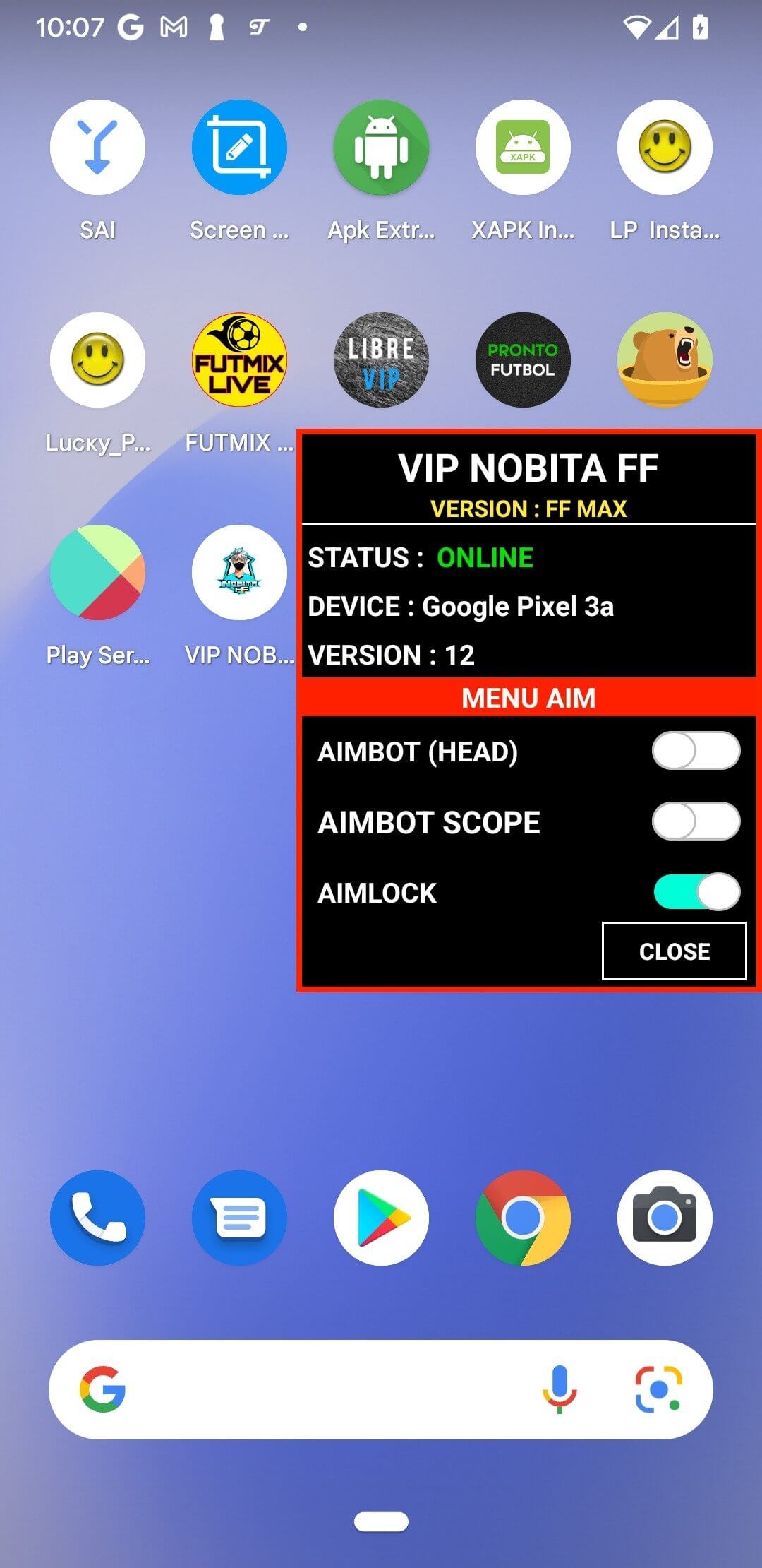 Nobita FF screenshot