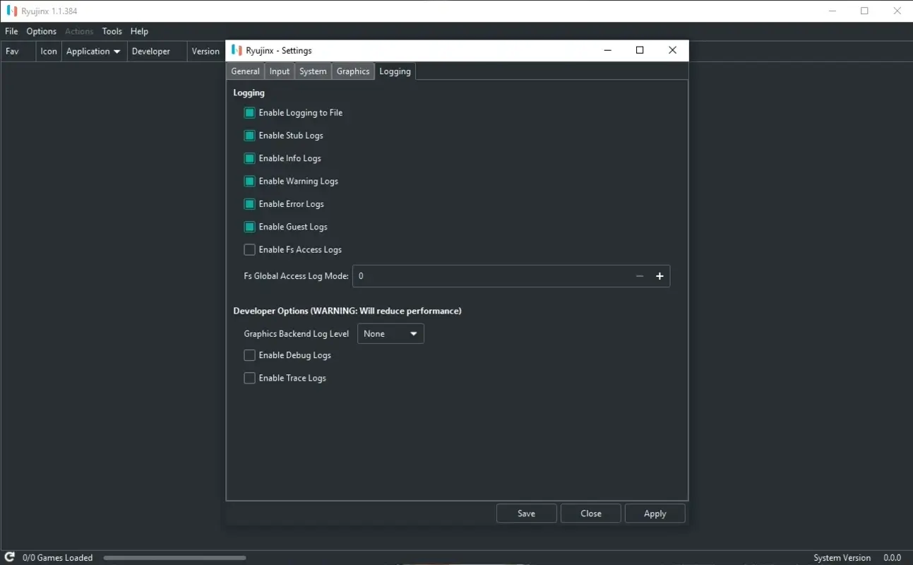Ryujinx screenshot