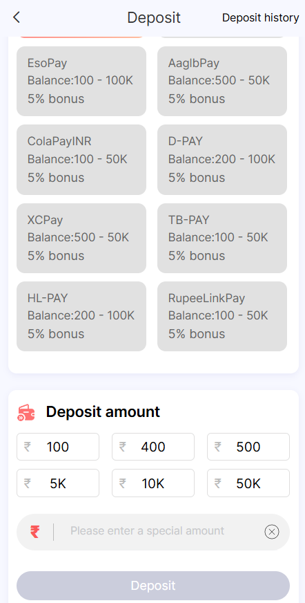 101 Game Apk deposit