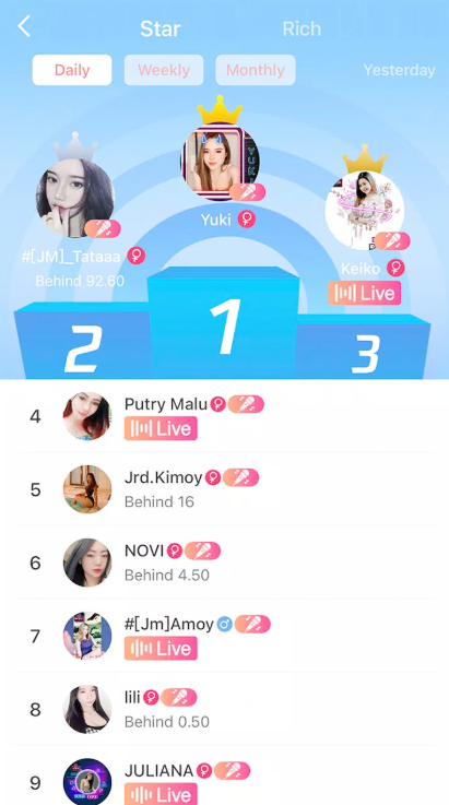 Bling2 screenshot