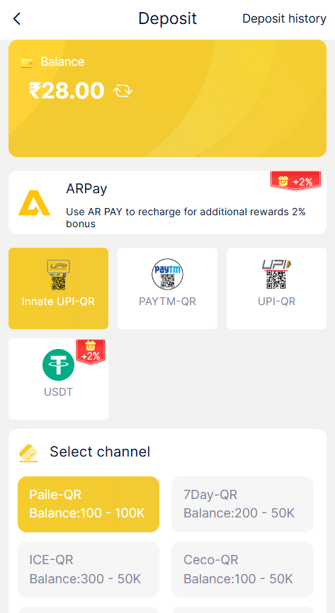 IN999 APK deposit