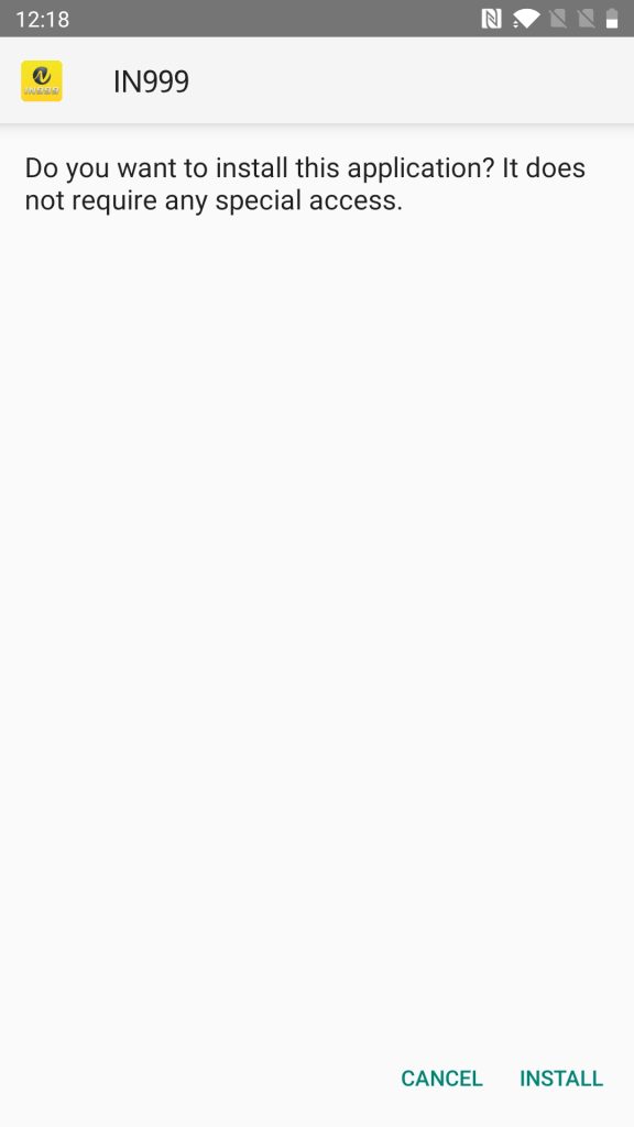 install IN999 APK